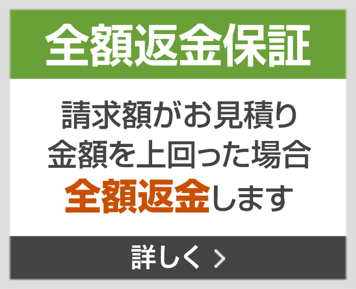 全額返金保証