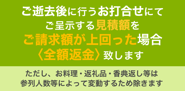 全額返金保証制度の詳細