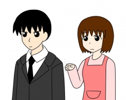 塩を体に振りかける